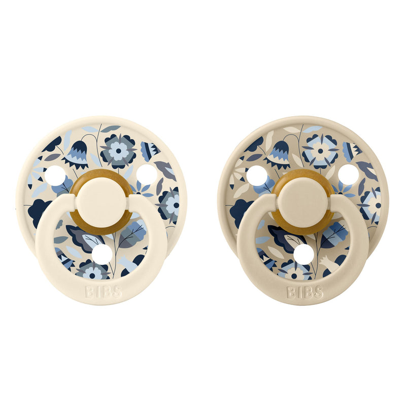Bibs x Liberty 2-pak Latex Sutter Bobo - Ivory mix-sutter-Bibs-Ollifant.dk