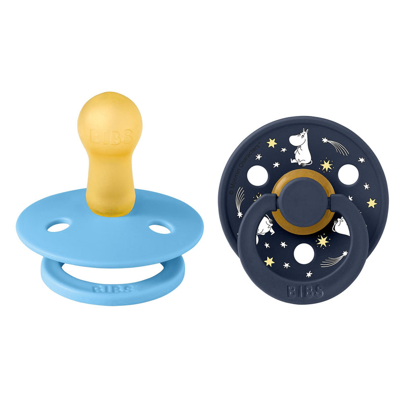 Bibs X Moomin 2pak str 2 - Good Night Breeze mix-sutter-Bibs-Ollifant.dk