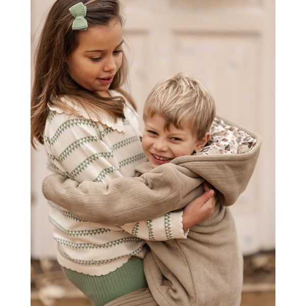 Hanevild Cardigan HEART - Shale Green-Cardigan-Hanevild-Ollifant.dk