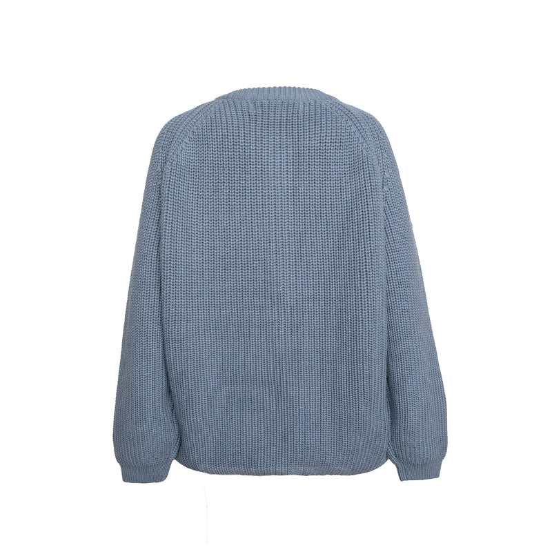 Hanevild cardigan KAJ - Blue Blizzard-Cardigan-Hanevild-Ollifant.dk