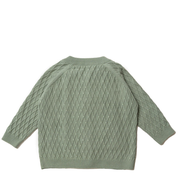 Hanevild Cardigan THEO - Sage-Cardigan-Hanevild-Ollifant.dk