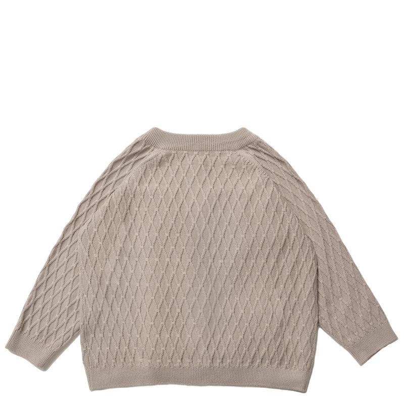 Hanevild Cardigan THEO - Sand-Cardigan-Hanevild-Ollifant.dk