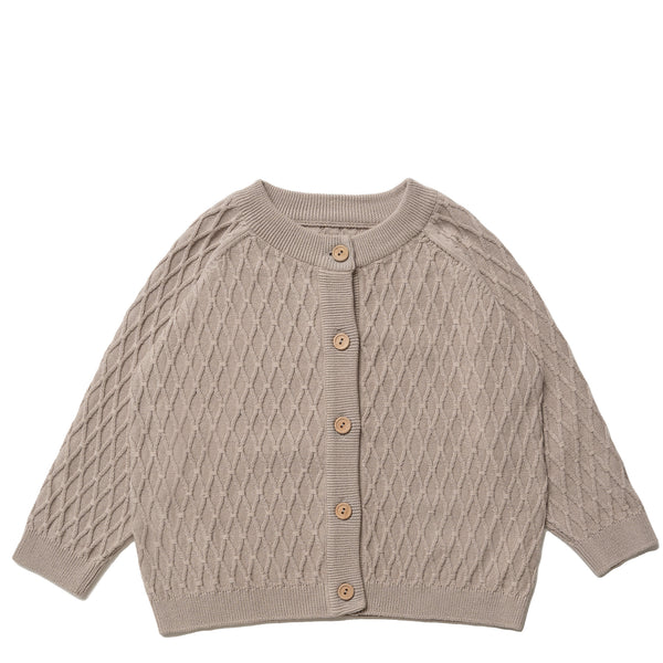 Hanevild Cardigan THEO - Sand-Cardigan-Hanevild-Ollifant.dk