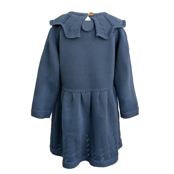 Hanevild Kjole EMILIE - Moonlight Blue-kjole-Hanevild-Ollifant.dk