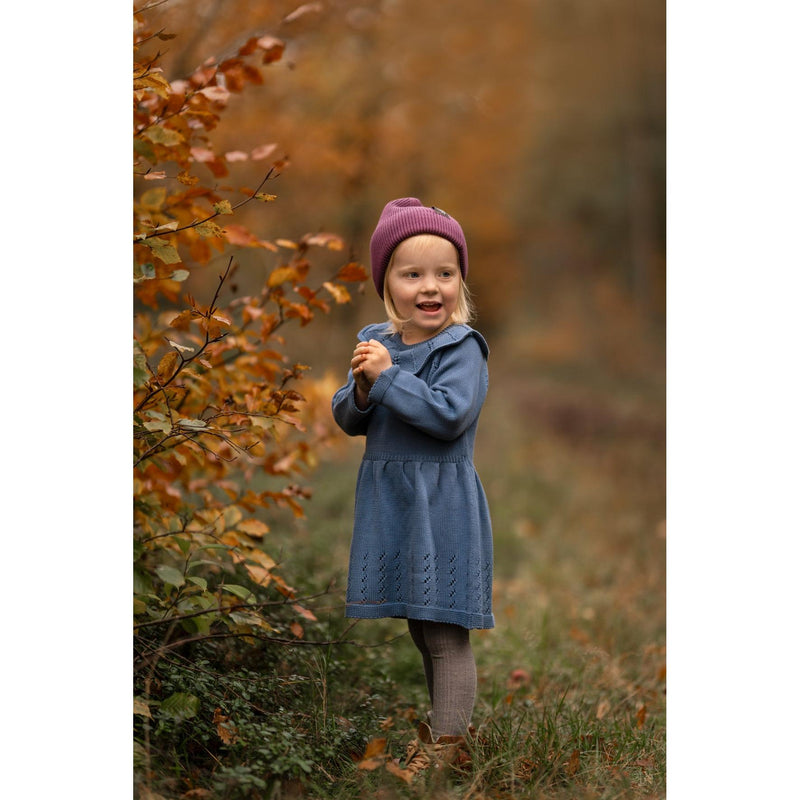Hanevild Kjole EMILIE - Moonlight Blue-kjole-Hanevild-Ollifant.dk