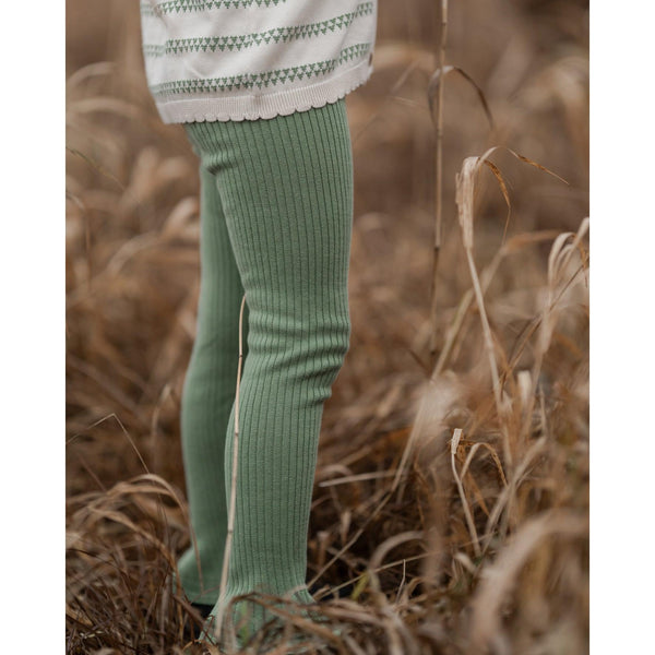 Hanevild Leggings TILDE - Shale green-Leggings-Hanevild-Ollifant.dk