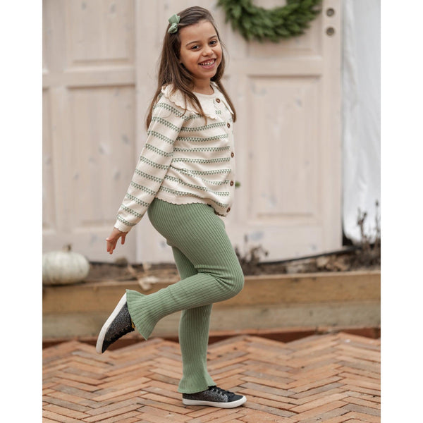 Hanevild Leggings TILDE - Shale green-Leggings-Hanevild-Ollifant.dk