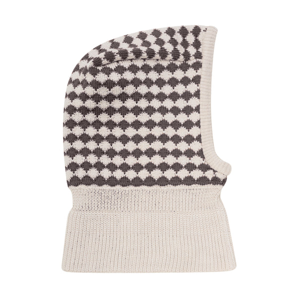 HutteliHut Balaclava ULD m. Vindstop - Brown Melange-Huer-Huttelihut-Ollifant.dk