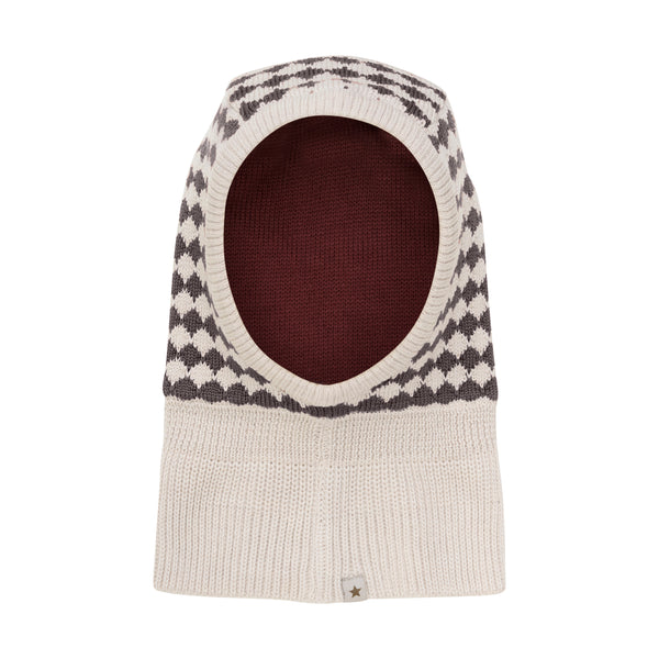 HutteliHut Balaclava ULD m. Vindstop - Brown Melange-Huer-Huttelihut-Ollifant.dk