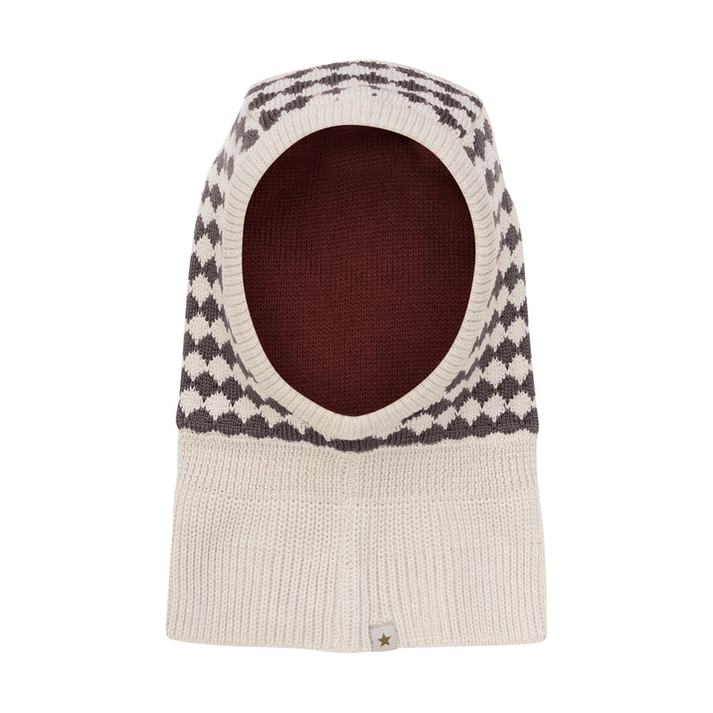 HutteliHut Balaclava ULD m. Vindstop - Brown Melange-Huer-Huttelihut-Ollifant.dk