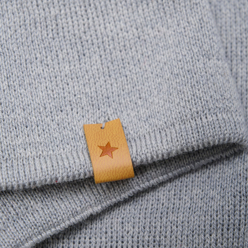 HutteliHut Beanie ULD - Medium Grey Melange-Huer-Huttelihut-Ollifant.dk