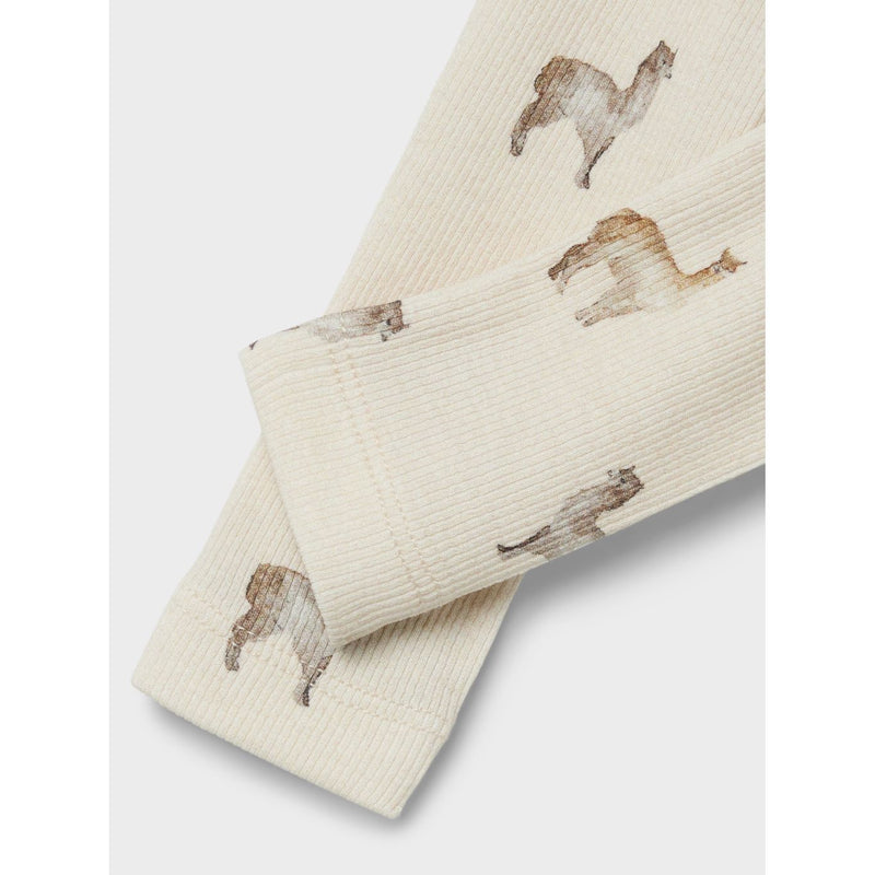Lil' Atelier Leggings GAVO - Birch-Leggings-Lil'Atelier-Ollifant.dk