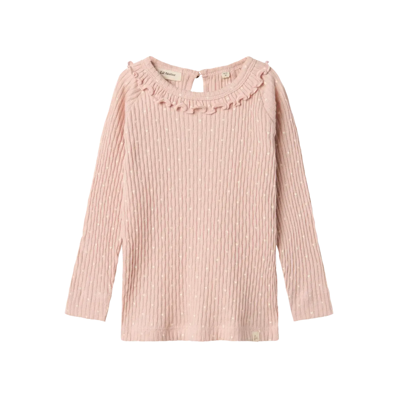 Lil'Atelier Bluse DUCIA - Peach Whip-bluse-Lil'Atelier-Ollifant.dk