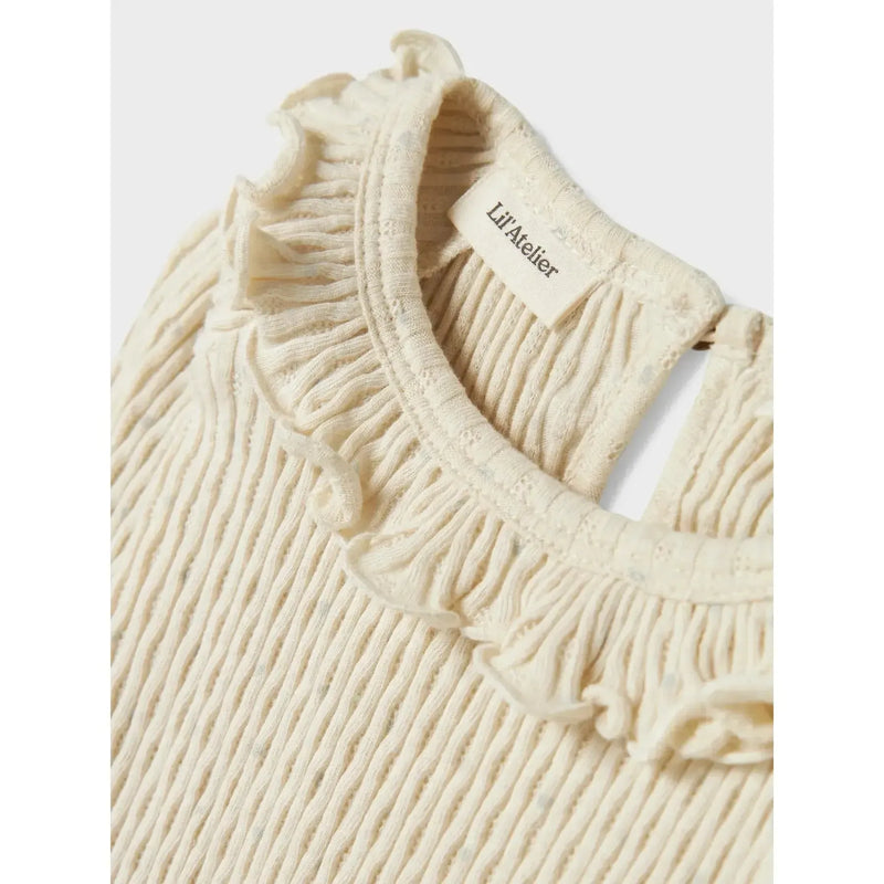 Lil'Atelier Bluse DUCIA - Turtledove-bluse-Lil'Atelier-Ollifant.dk