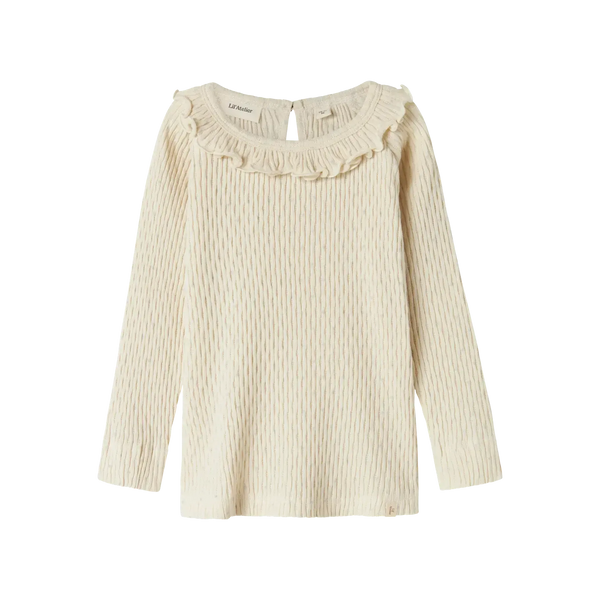 Lil'Atelier Bluse DUCIA - Turtledove-bluse-Lil'Atelier-Ollifant.dk