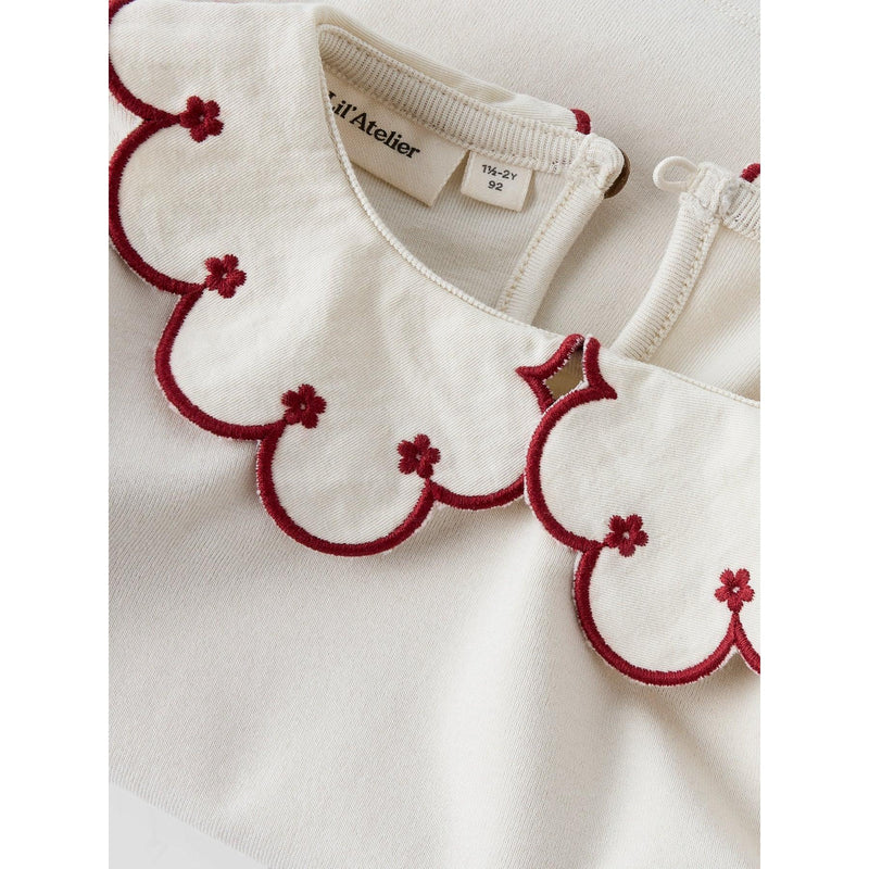 Lil'Atelier bluse FUNDO - Red Dhalia-bluse-Lil'Atelier-Ollifant.dk