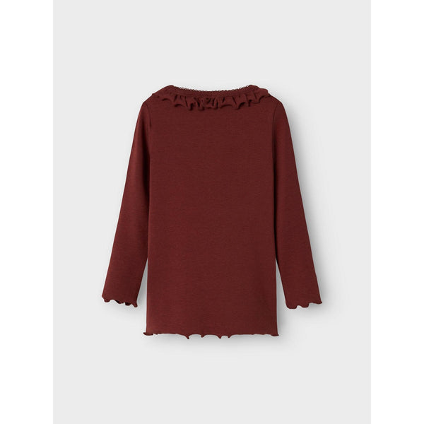 Lil'Atelier Bluse GAYO KOJ - Hot Chocolate-Bluser-Lil'Atelier-Ollifant.dk