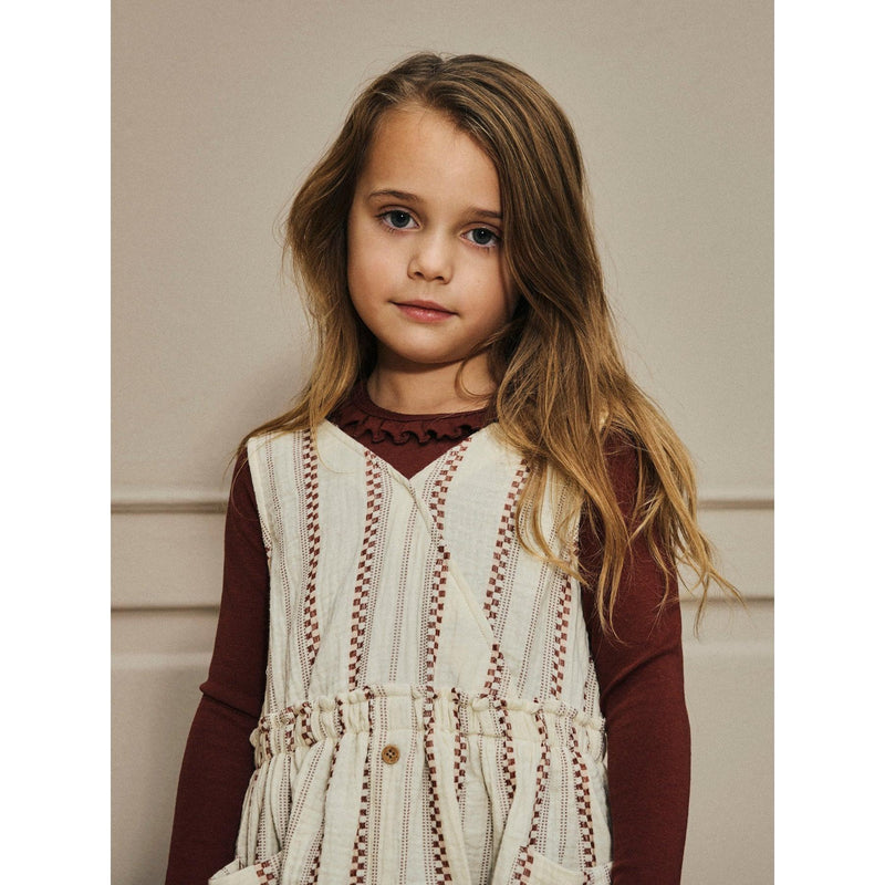 Lil'Atelier Bluse GAYO KOJ - Hot Chocolate-Bluser-Lil'Atelier-Ollifant.dk