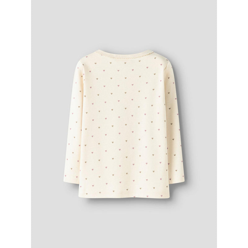 Lil'Atelier Bluse LALO TOG - Turtledove/Heart-bluse-Lil'Atelier-Ollifant.dk