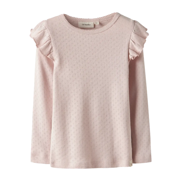 Lil'Atelier Bluse RACHEL - Peach Whip-bluse-Lil'Atelier-Ollifant.dk