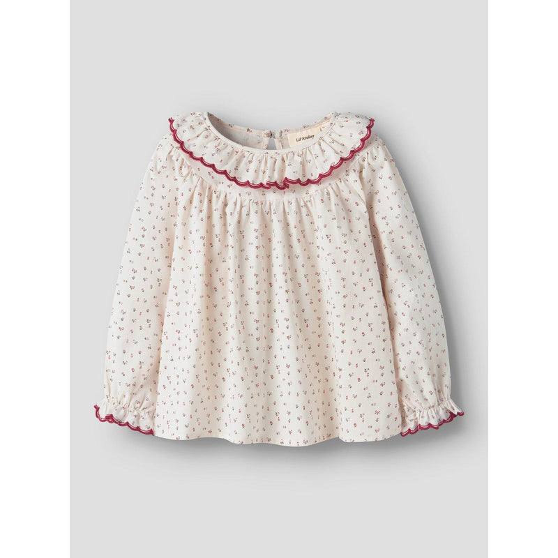 Lil'Atelier Bluse RASIA - Red Dhalia-bluse-Lil'Atelier-Ollifant.dk