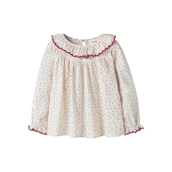 Lil'Atelier Bluse RASIA - Red Dhalia-bluse-Lil'Atelier-Ollifant.dk