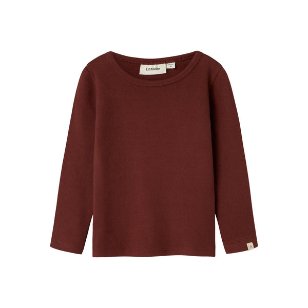 Lil'Atelier bluse THORA HIR - Hot Chocolate-bluse-Lil'Atelier-Ollifant.dk