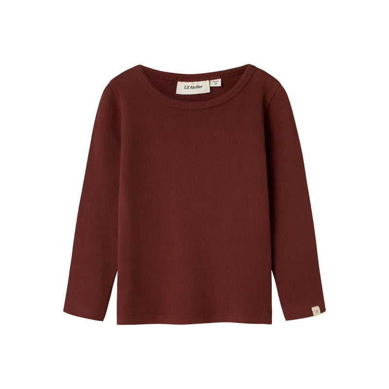 Lil'Atelier bluse THORA HIR - Hot Chocolate-bluse-Lil'Atelier-Ollifant.dk