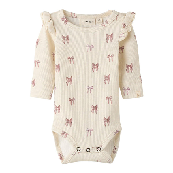 Lil'Atelier Body GAVO EKO - Turtledove Bow-body-Lil'Atelier-Ollifant.dk