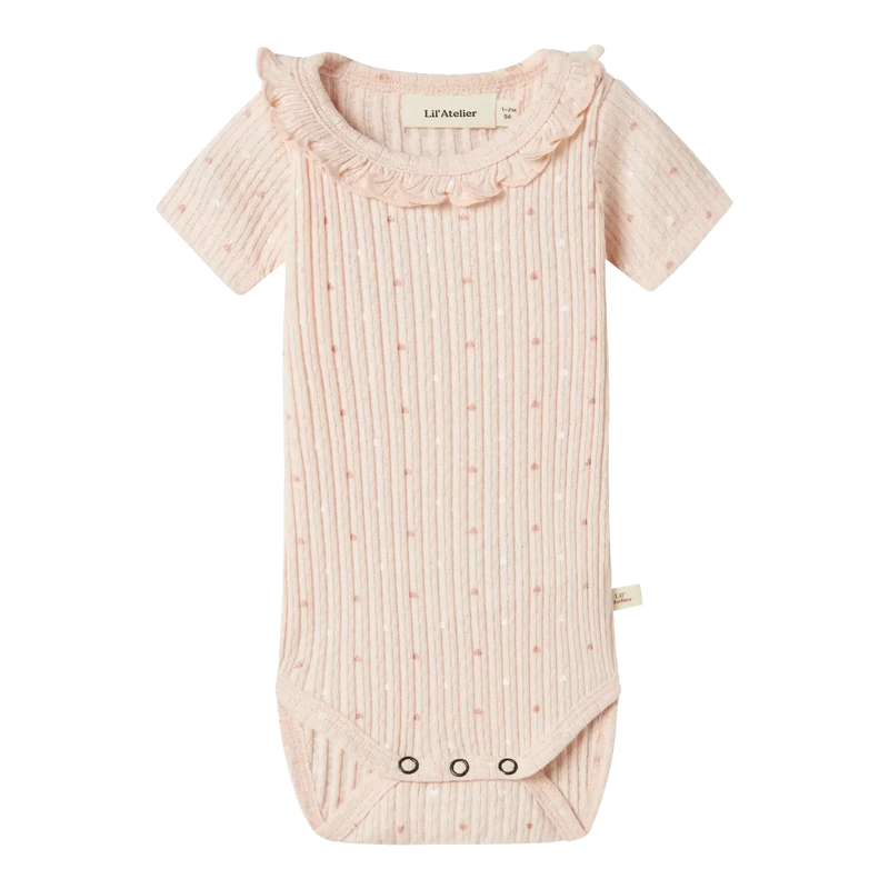 Lil'Atelier Body HULLA HUA SS - Peach Blush-Body-Lil'Atelier-Ollifant.dk