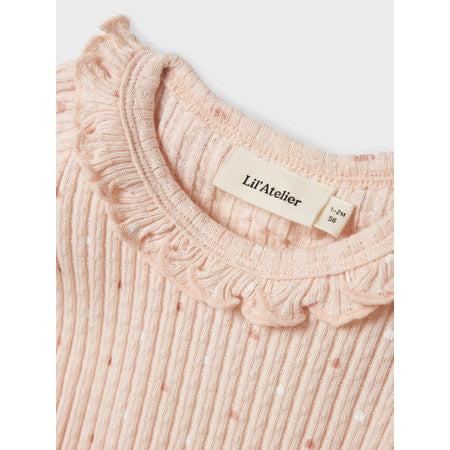 Lil'Atelier Body HULLA HUA SS - Peach Blush-Body-Lil'Atelier-Ollifant.dk