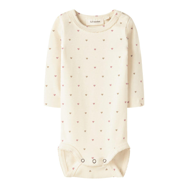 Lil'Atelier Body LALO TIG - Turtledove/Heart-body-Lil'Atelier-Ollifant.dk
