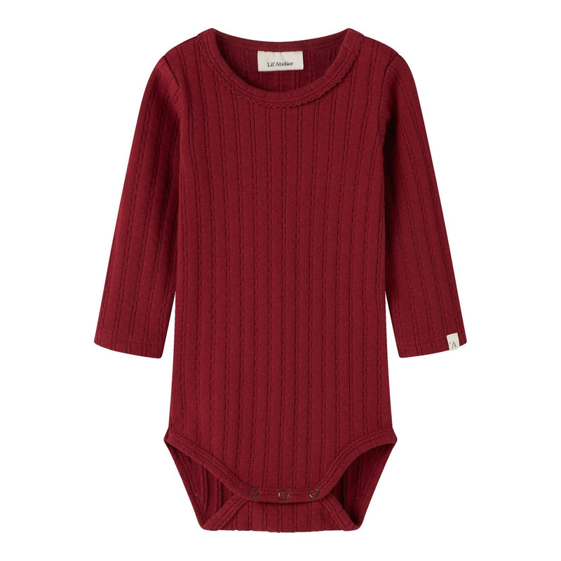 Lil'Atelier Body RITA - Red Dhalia-body-Lil'Atelier-Ollifant.dk