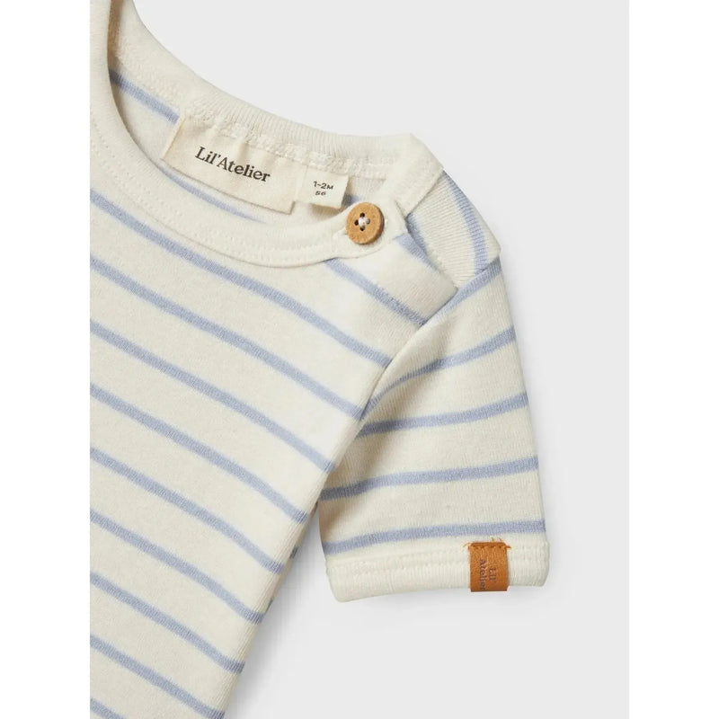 Lil'Atelier body SS GEO - Zen blue-body-Lil'Atelier-Ollifant.dk