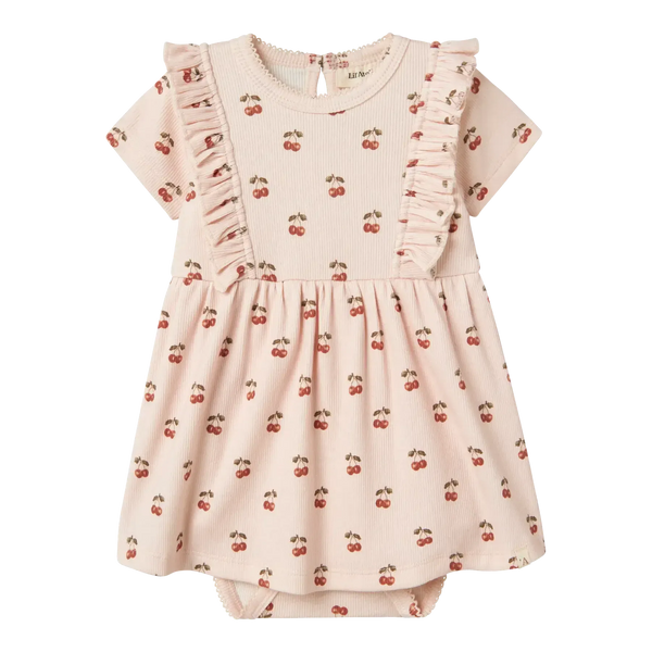 Lil'Atelier bodykjole LAVO ENA - Silver Peony-Kjole-Lil'Atelier-Ollifant.dk