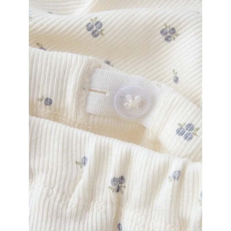 Lil'Atelier bukser LAGO MIO - Coconut Milk Blueberry-Bukser-Lil'Atelier-Ollifant.dk