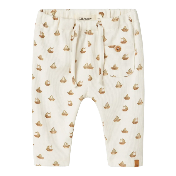 Lil'Atelier Bukser LAVO EKO - Paper Boat-Bukser-Lil'Atelier-Ollifant.dk