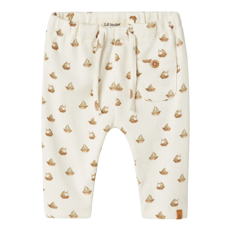Lil'Atelier Bukser LAVO EKO - Paper Boat-Bukser-Lil'Atelier-Ollifant.dk