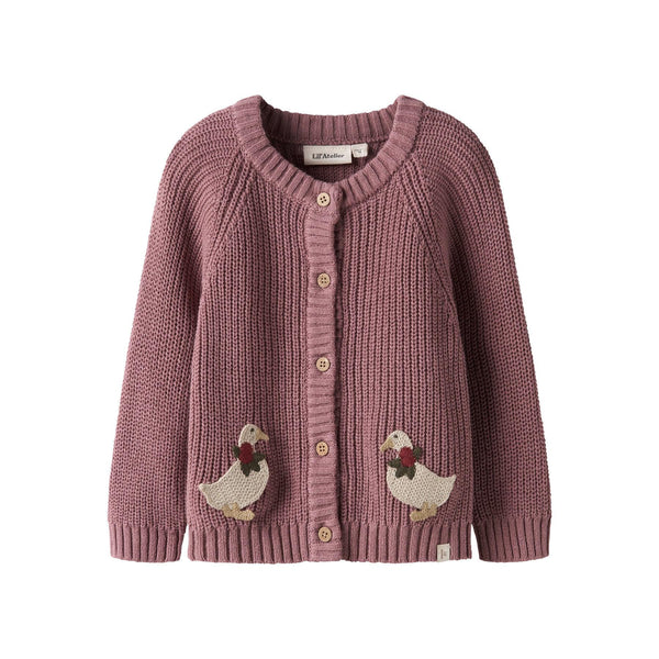 Lil'Atelier cardigan EMLEN LAK - Nostalgia Rose-Cardigan-Lil'Atelier-Ollifant.dk