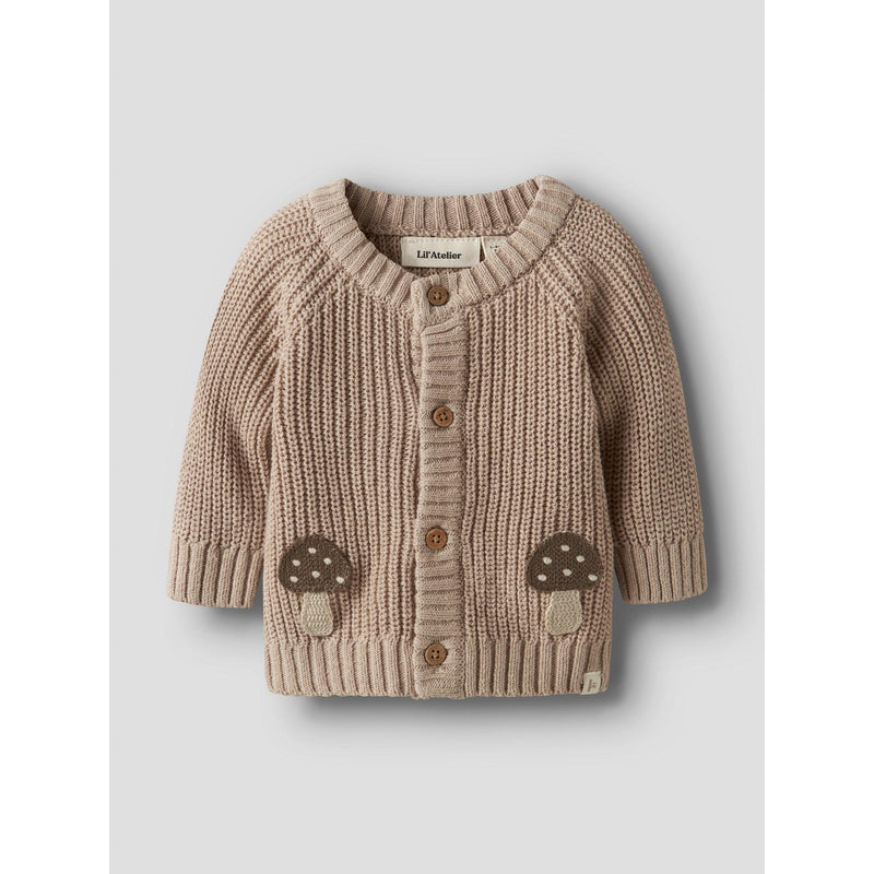 Lil'Atelier Cardigan EMLEN LAK - Oxford Tan-Cardigan-Lil'Atelier-Ollifant.dk
