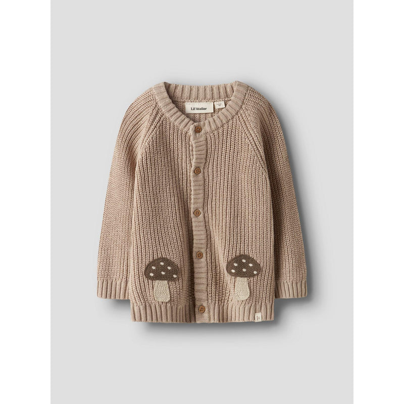 Lil'Atelier Cardigan EMLEN LAK - Oxford Tan-Cardigan-Lil'Atelier-Ollifant.dk