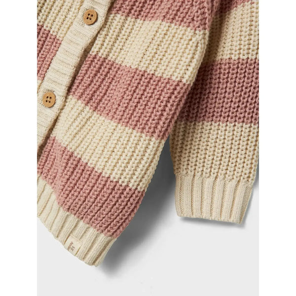 Lil'Atelier Cardigan EMLEN - Misty Rose-Cardigan-Lil'Atelier-Ollifant.dk