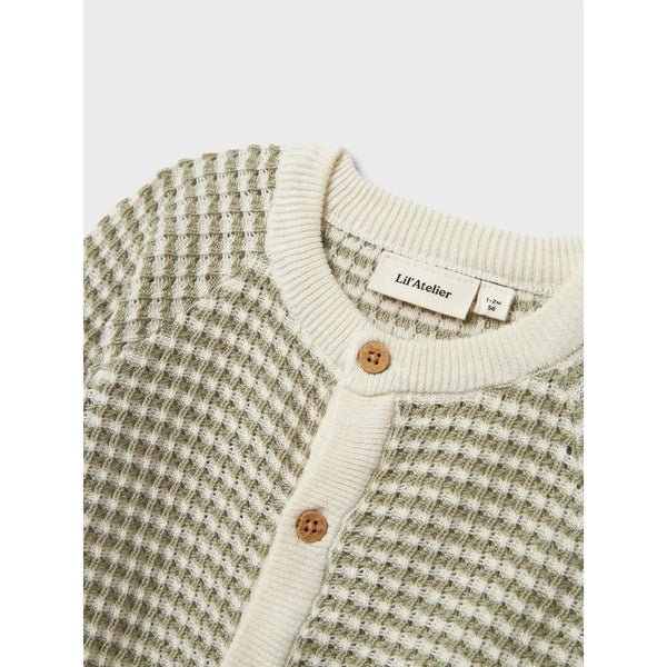 Lil'Atelier Cardigan HALMA - Seagrass-Cardigan-Lil'Atelier-Ollifant.dk