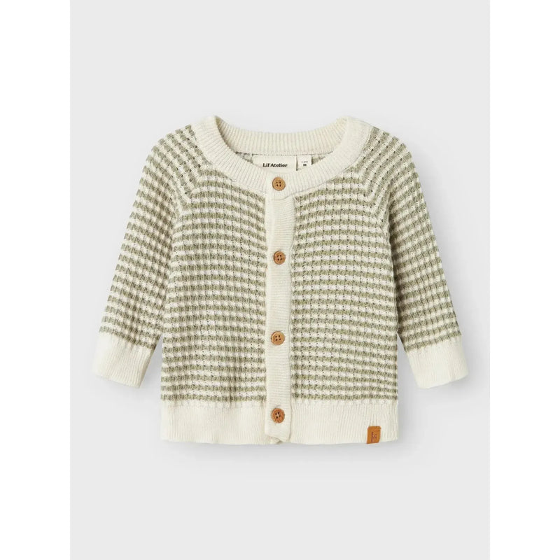 Lil'Atelier Cardigan HALMA - Seagrass-Cardigan-Lil'Atelier-Ollifant.dk
