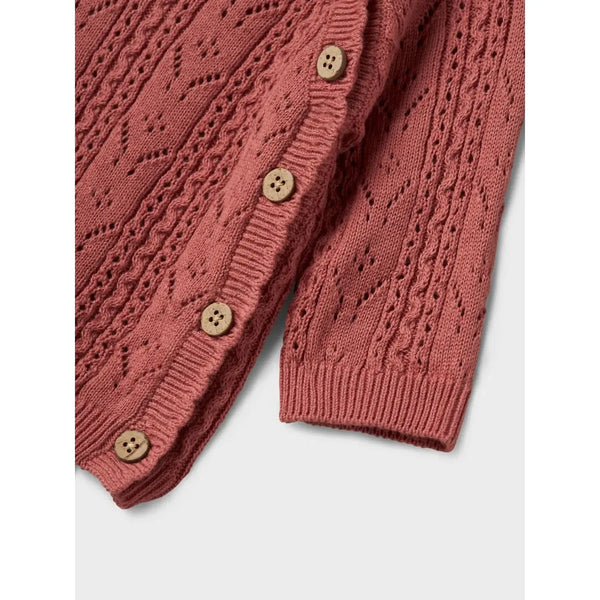 Lil'Atelier cardigan KAJSA - Withered rose-Cardigan-Lil'Atelier-Ollifant.dk