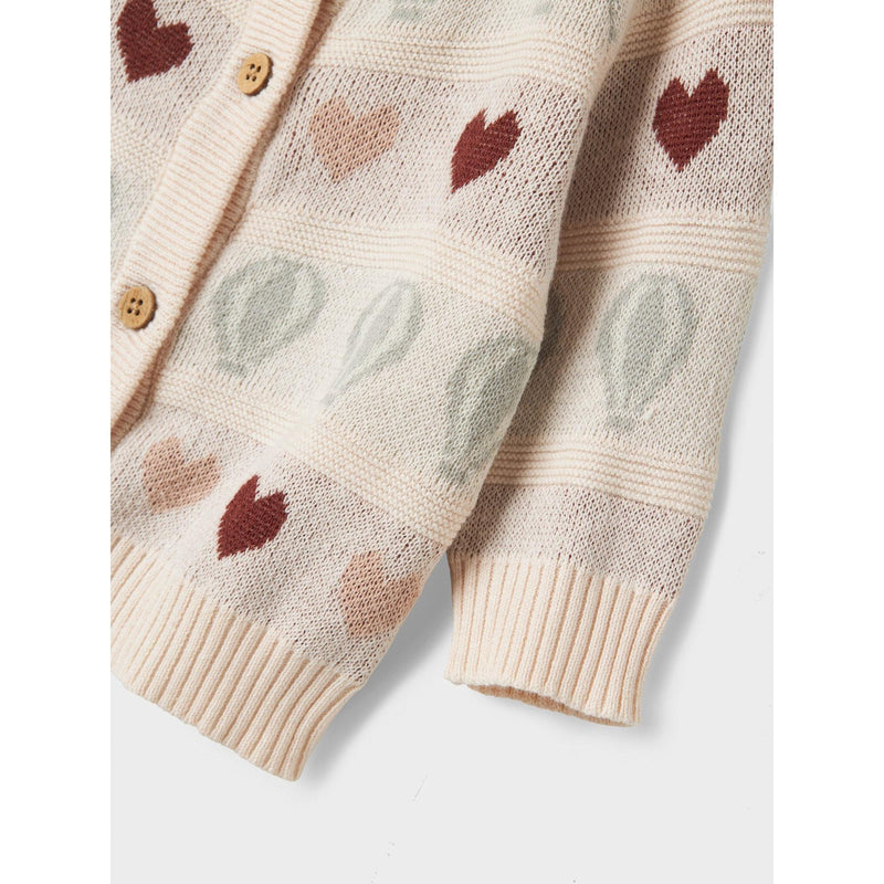 Lil'Atelier Cardigan LAMAI - Pastel Parchment-Cardigan-Lil'Atelier-Ollifant.dk