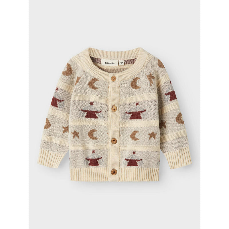 Lil'Atelier Cardigan LAMAI - Turtledove-Cardigan-Lil'Atelier-Ollifant.dk