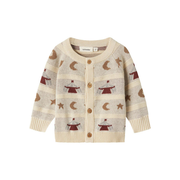 Lil'Atelier Cardigan LAMAI - Turtledove-Cardigan-Lil'Atelier-Ollifant.dk