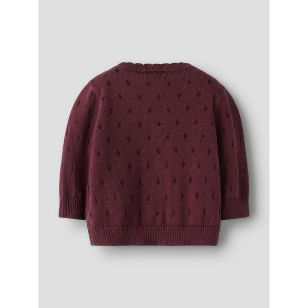 Lil'Atelier Cardigan NIMI - Catawba Grape-Cardigan-Lil'Atelier-Ollifant.dk
