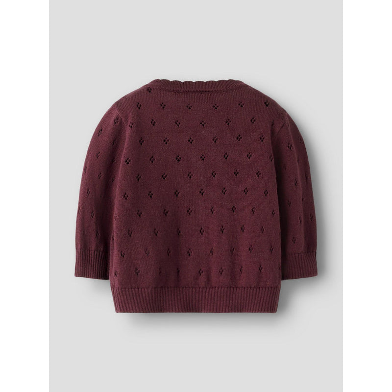 Lil'Atelier Cardigan NIMI - Catawba Grape-Cardigan-Lil'Atelier-Ollifant.dk